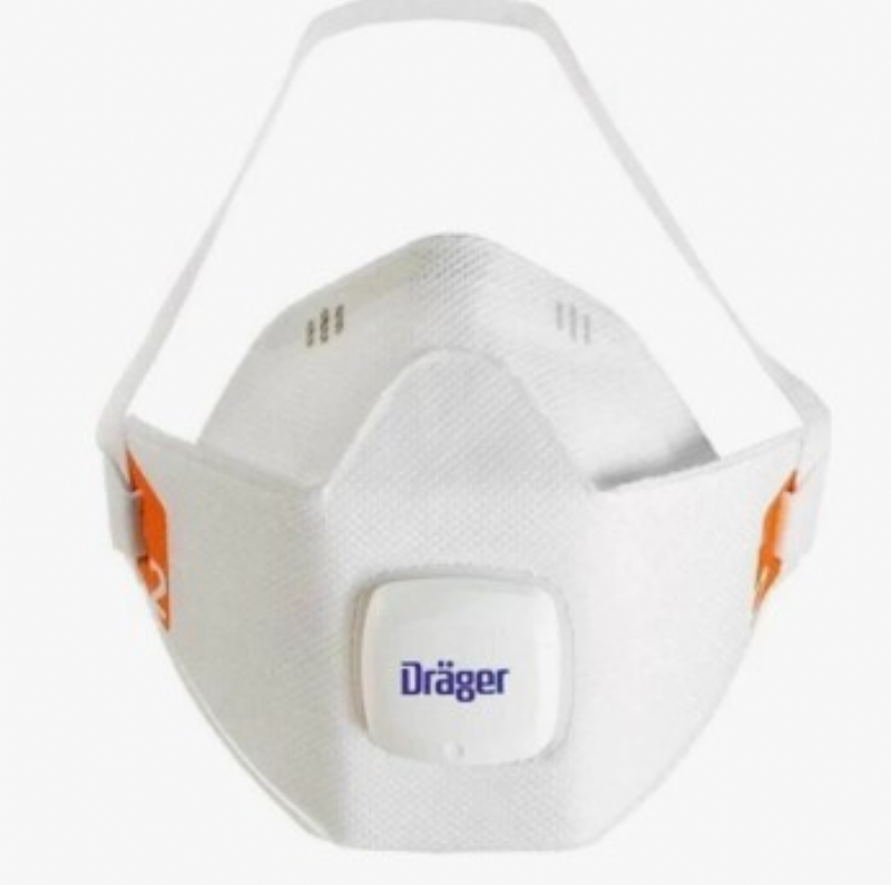Drager X-plore 1920v Ffp2 Ventilli Koruyucu Toz Maske